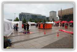 Jugendfeuerwehr-Aktionsmeile auf dem Augustusplatz